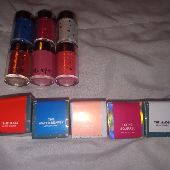 Colourpop Loose Pigment/ Gliterally Obsessed Lot of 6 New & Kathleen lights๐ - Picture 3 of 13